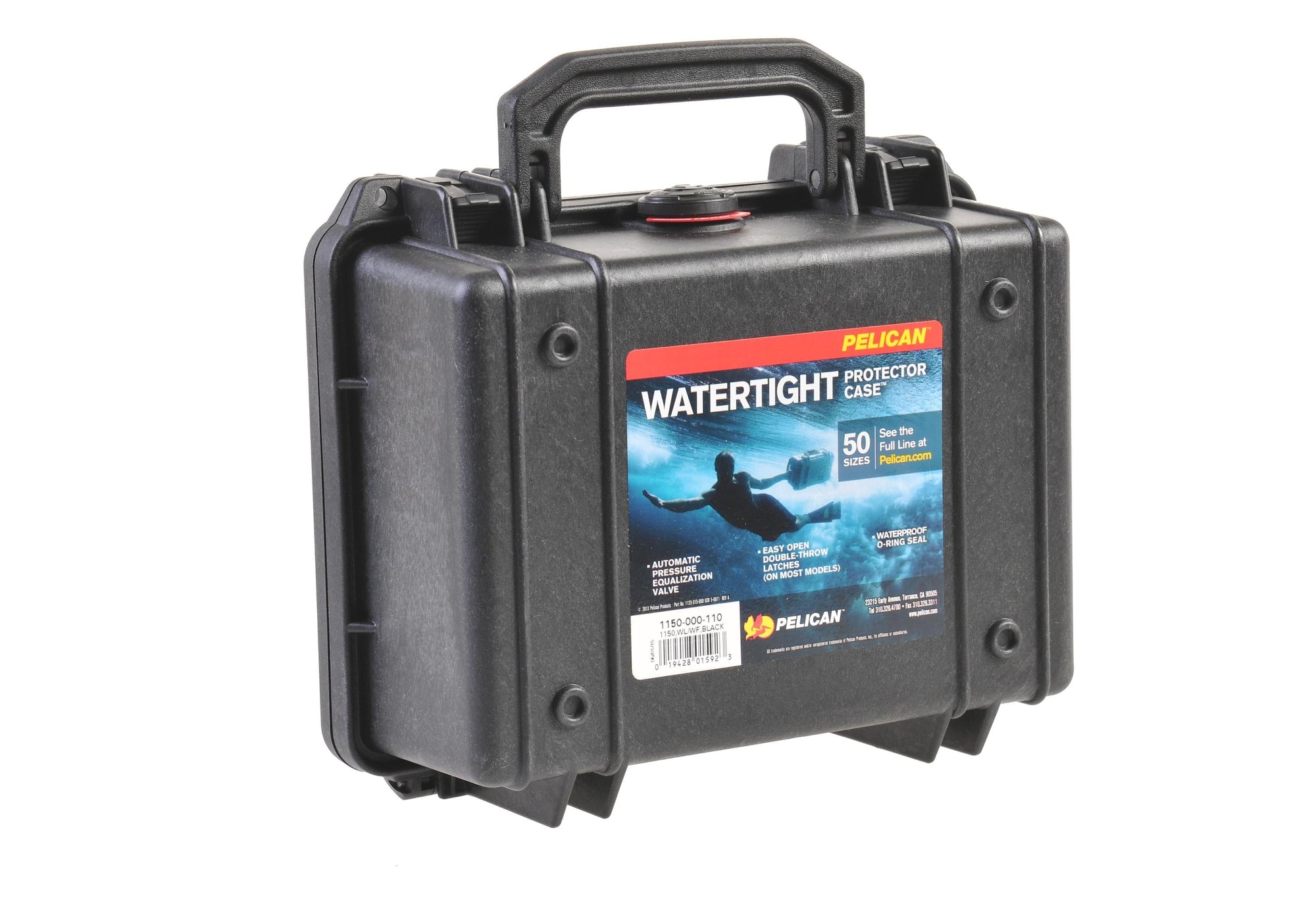 Peli Case 1200 with Custom Foam for Satellite Phone