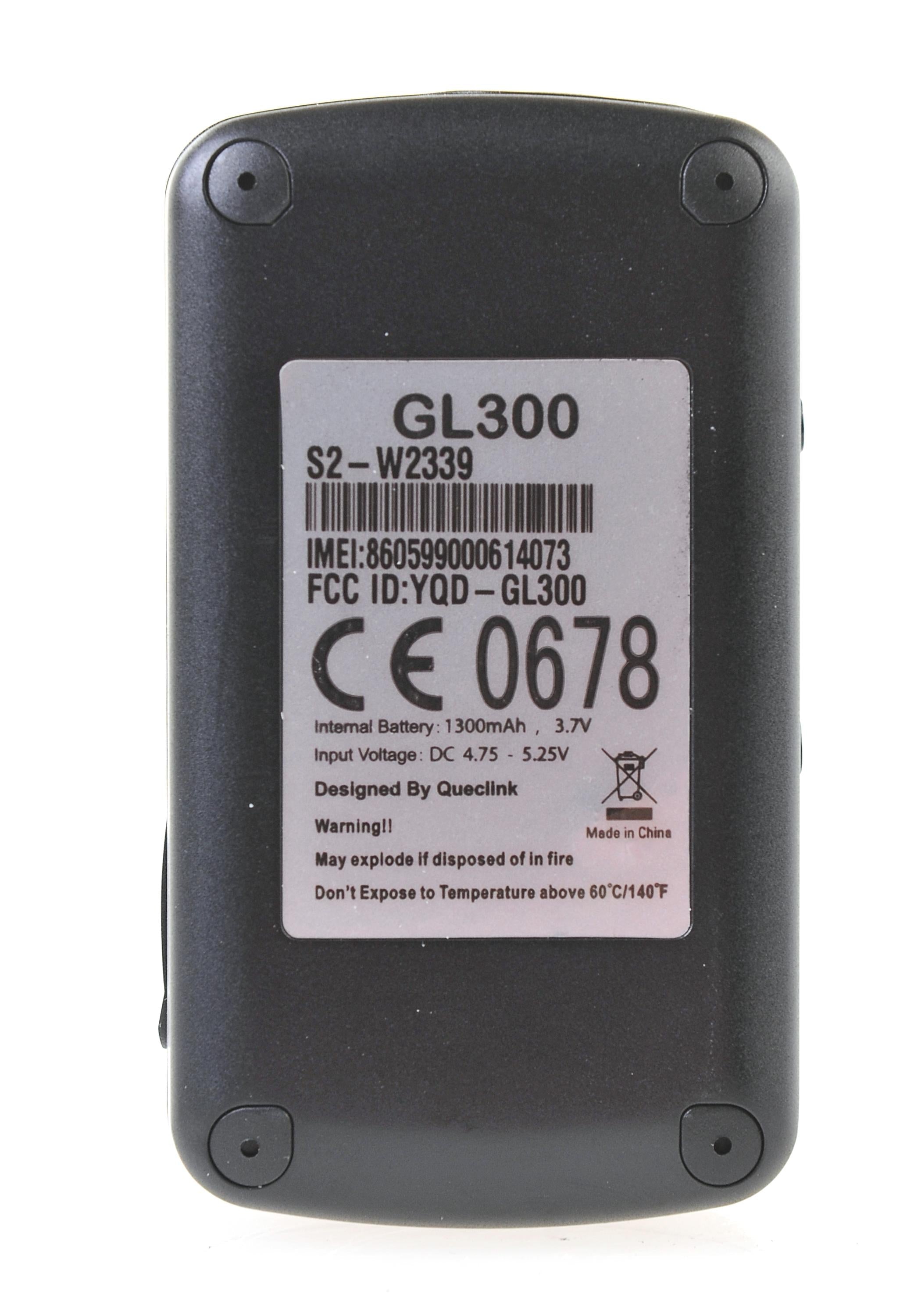 Queclink GL300 GSM/GPS Tracker Back