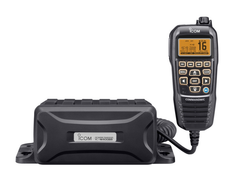 Icom M400BB Black Box VHF With HM195 Black