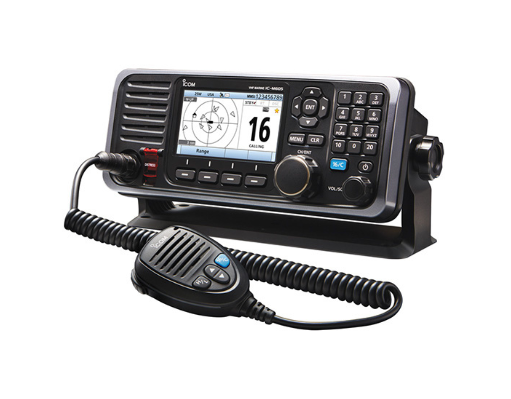 Icom M605 25W VHF Rear Mic Connector - OSAT
