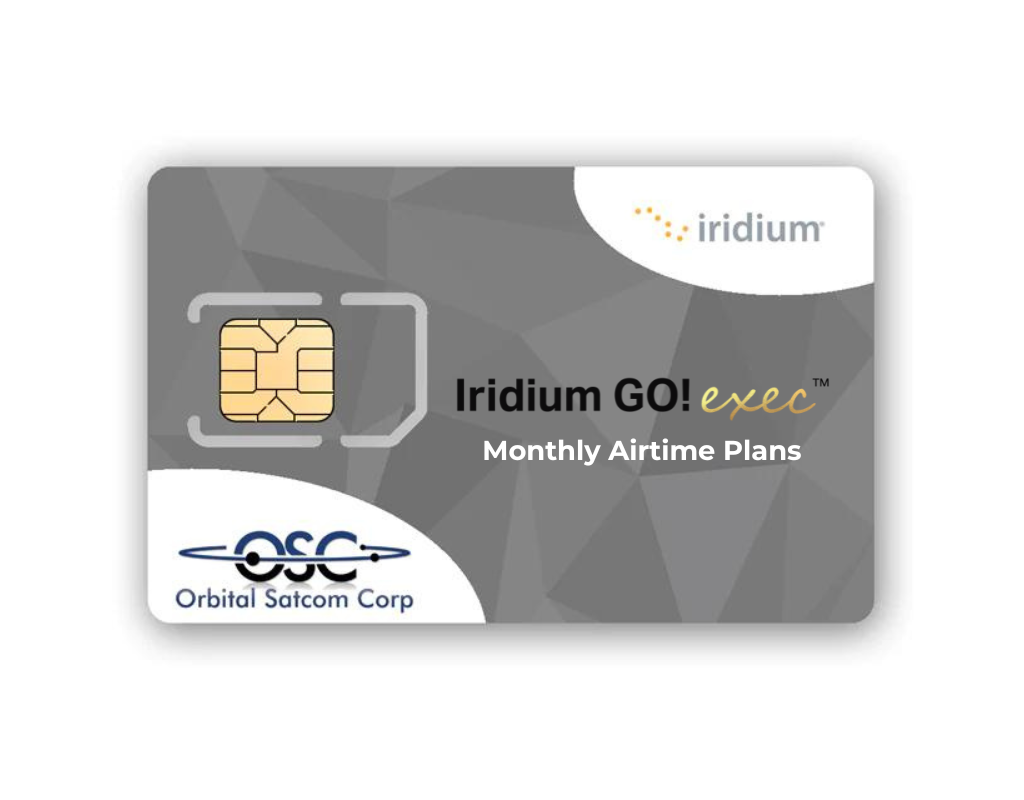 Iridium GO! exec® Pay Monthly Plans