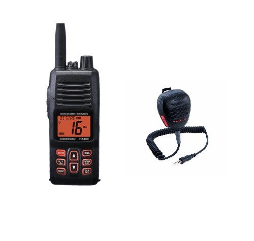 Standard Horizon HX400IS Intrinsically Safe VHF With CMP460