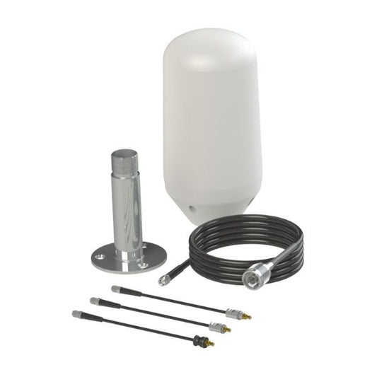 Scan Antenna Thuraya Passive Omnidirectional Marine Antenna Kit with Deck Mount (8m)