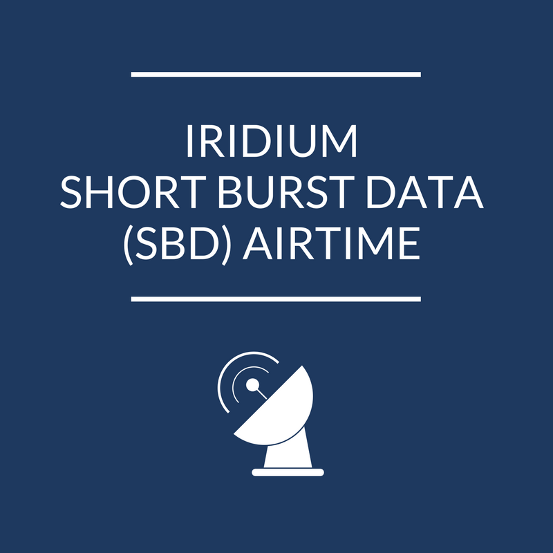 Iridium Short Burst Data (SBD) Monthly Airtime