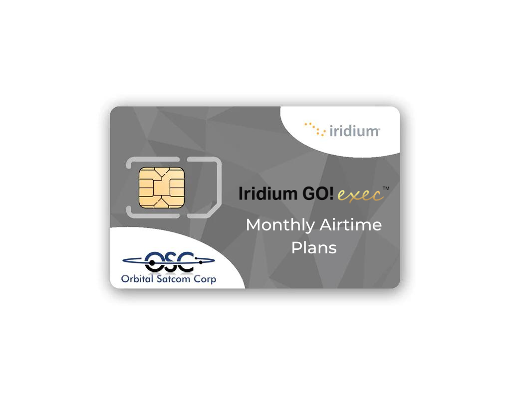 Iridium GO! exec® Pay Monthly Plans