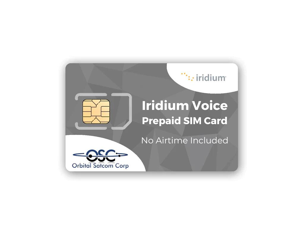 Iridium Sat Phone Top-Ups