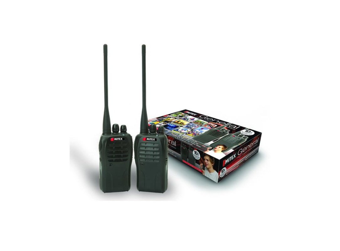 Mitex Link UHF Two-Way Radio (Twin Pack)