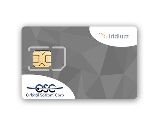 iridium sim card osc orbital satcom corp