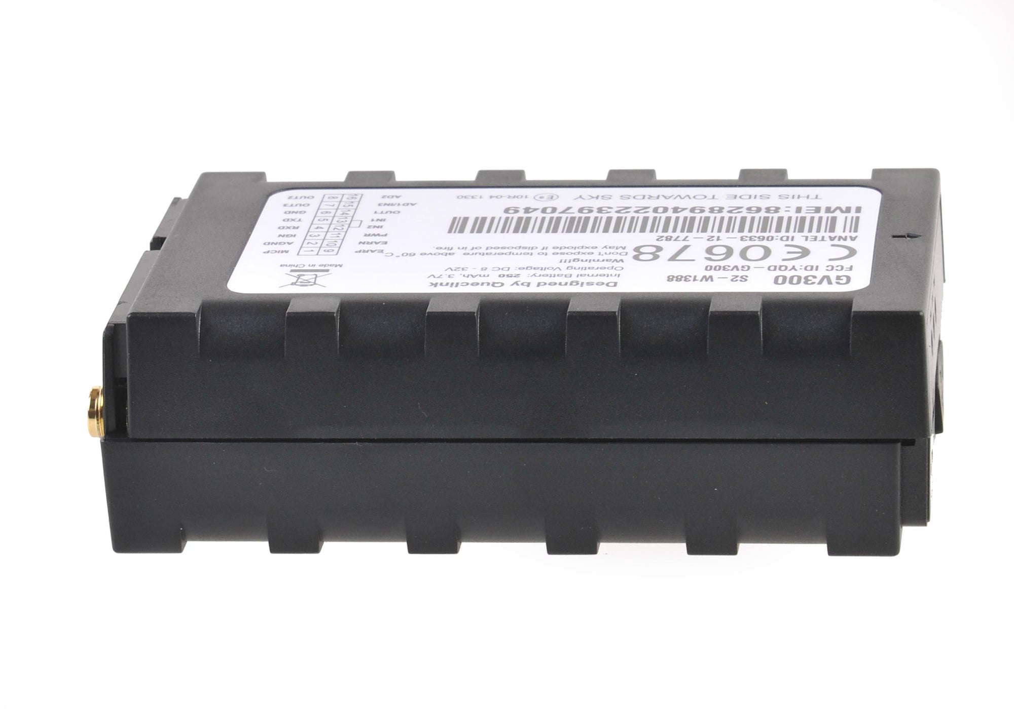 Queclink GV300 GSM/GPS Asset Tracker Side