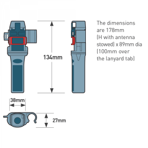 Ocean Signal rescueME MOB1 Specifications