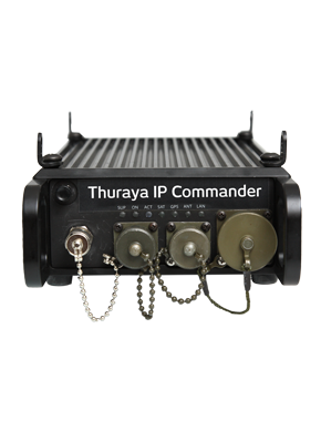 Thuraya IP Commander Satellite Broadband Terminal Back
